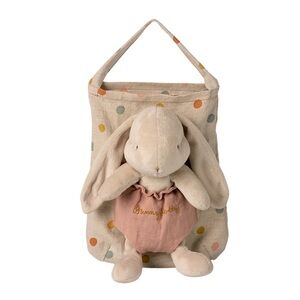 Bunny Love Plush Doll with Polka Dot Bag
